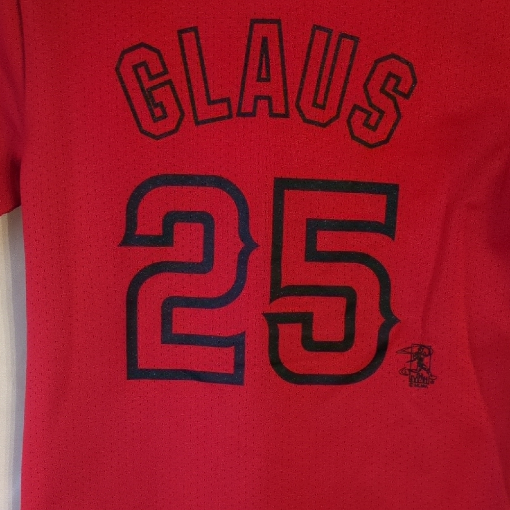 Majestic Red Athletic Jersey